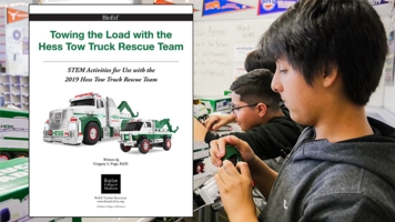 hess truck tow truck